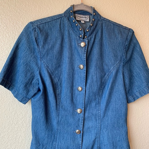 Vintage Denim Button Up - Picture 2 of 5
